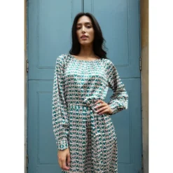 Addison Multi Print Satin Midi Dress 4 Addison Multi Print Satin Midi Dress -Cheap My Dreamy Dress Store addison multi print satin midi dress p15502 128193 image