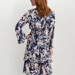 Alarice V Neck Rouched Waist Dress -Cheap My Dreamy Dress Store alarice v neck rouched waist dress p14365 123117 image