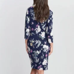 Aliya Printed Jersey Cowl Neck Dress -Cheap My Dreamy Dress Store aliya printed jersey cowl neck dress p16560 133444 image