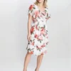 Andie Floral Print Tiered Dress