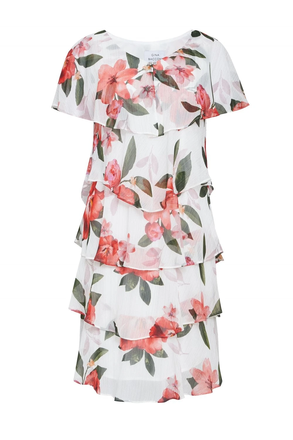 Andie Floral Print Tiered Dress 6 Andie Floral Print Tiered Dress - Image 6
