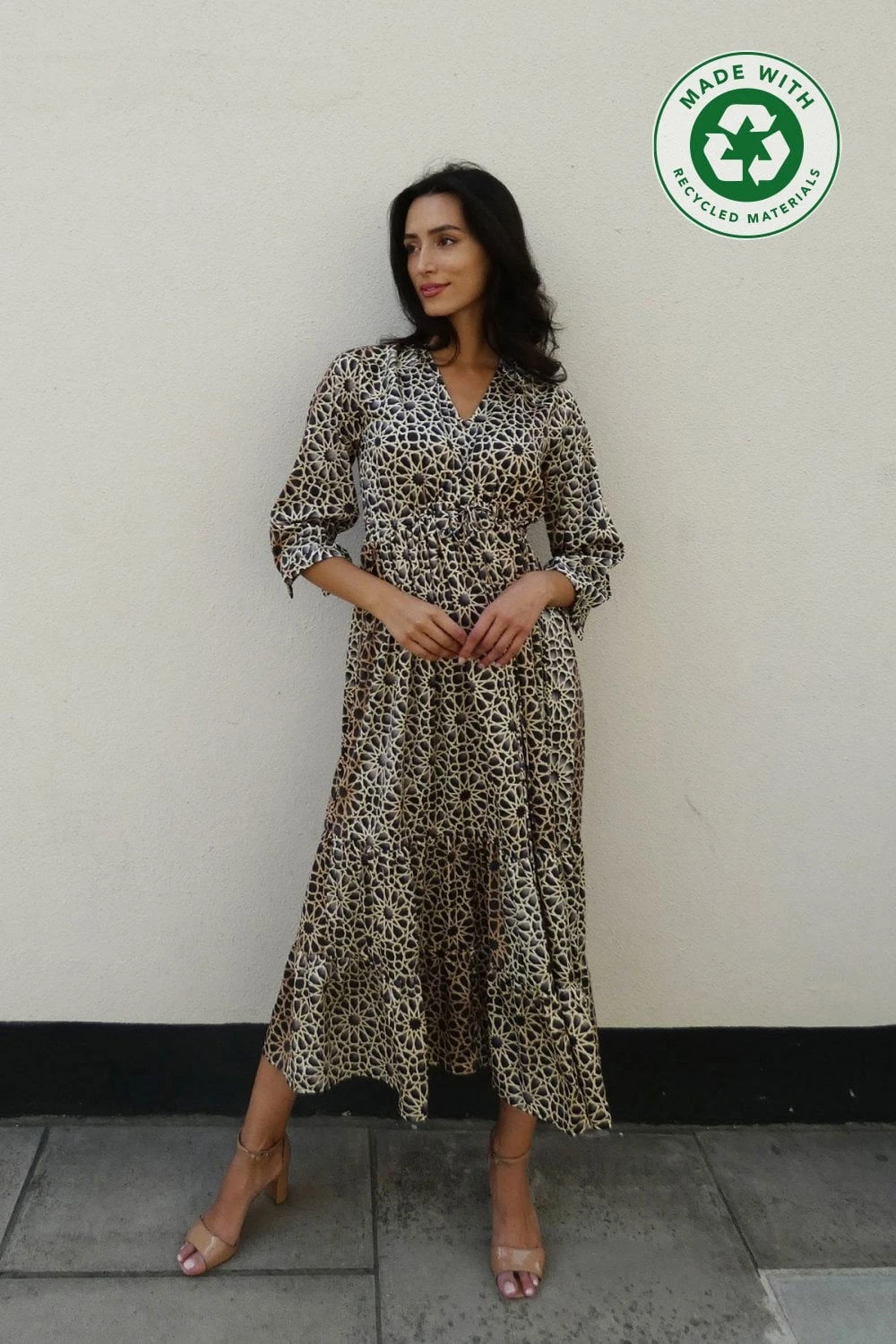 Ayla Floral Midi Dress 1 Ayla Floral Midi Dress