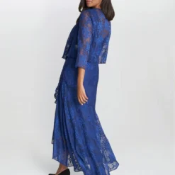 Barbara Midi Dress With Cascade Jacket -Cheap My Dreamy Dress Store barbara midi dress with cascade jacket p19763 147623 image