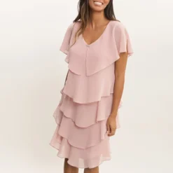Bella Georgette Tiered Dress -Cheap My Dreamy Dress Store bella georgette tiered dress p19773 147678 image