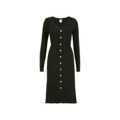 Yumi Black Knitted Button Detail Dress 8 Yumi Black Knitted Button Detail Dress -Cheap My Dreamy Dress Store black knitted button detail dress p9198 103969 image