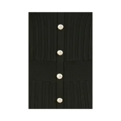 Yumi Black Knitted Button Detail Dress 9 Yumi Black Knitted Button Detail Dress -Cheap My Dreamy Dress Store black knitted button detail dress p9198 103972 image