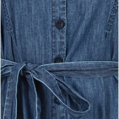 Yumi Blue Chambray Shirt Dress -Cheap My Dreamy Dress Store blue chambray shirt dress p10427 111246 image