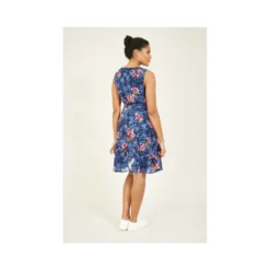 Yumi Blue Crane Tie Skater Dress -Cheap My Dreamy Dress Store blue crane tie skater dress p7891 68674 image