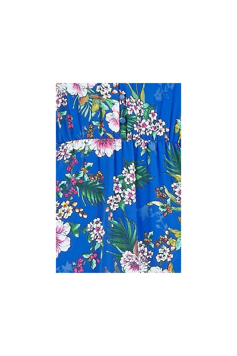 Yumi Blue Floral Print Maxi Dress 6 Yumi Blue Floral Print Maxi Dress - Image 6