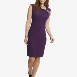 Chaselynn Short Sleeveless Empire Waist Sheath Dress With Embellished Neckline -Cheap My Dreamy Dress Store chaselynn short sleeveless empire waist sheath dress with embellished neckline p16597 133597 image