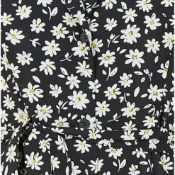 Daisy Printed Shirt Skater Dress -Cheap My Dreamy Dress Store daisy printed shirt skater dress p10567 111759 image