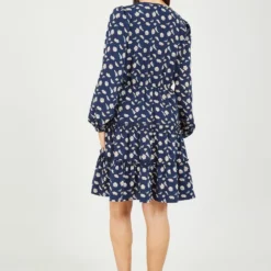 Daisy Printed Tiered Wrap Dress -Cheap My Dreamy Dress Store daisy printed tiered wrap dress p10554 111845 image