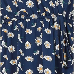 Daisy Printed Tiered Wrap Dress -Cheap My Dreamy Dress Store daisy printed tiered wrap dress p10554 111848 image