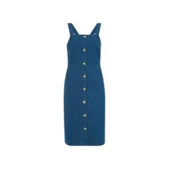 Yumi Denim Dungaree Dress 8 Yumi Denim Dungaree Dress -Cheap My Dreamy Dress Store denim dungaree dress p9156 103896 image