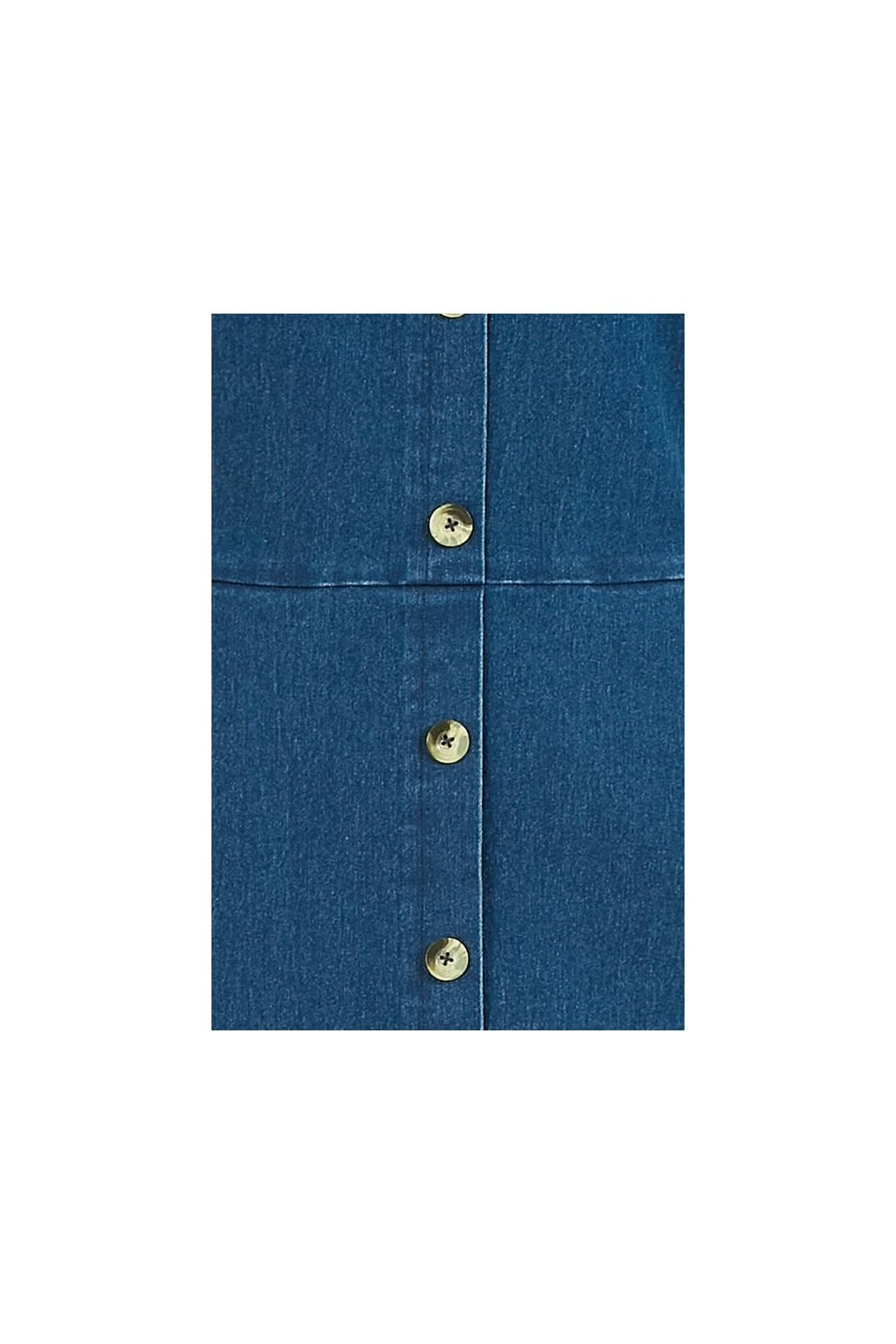 Yumi Denim Dungaree Dress 5 Yumi Denim Dungaree Dress - Image 5