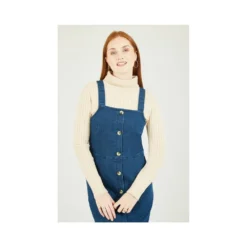 Yumi Denim Dungaree Dress 6 Yumi Denim Dungaree Dress -Cheap My Dreamy Dress Store denim dungaree dress p9156 103900 image