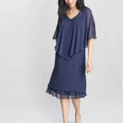 Diana V Neck Embellished Dress -Cheap My Dreamy Dress Store diana v neck embellished dress p22789 160150 image