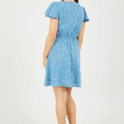 Ditsy Daisy Printed Skater Dress -Cheap My Dreamy Dress Store ditsy daisy printed skater dress p10568 111869 image