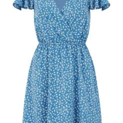 Ditsy Daisy Printed Skater Dress -Cheap My Dreamy Dress Store ditsy daisy printed skater dress p10568 111870 image