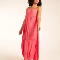 Drawstring Tier Maxi Dress -Cheap My Dreamy Dress Store drawstring tier maxi dress p23389 162896 image