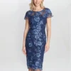 Edna Midi Embroidered Dress