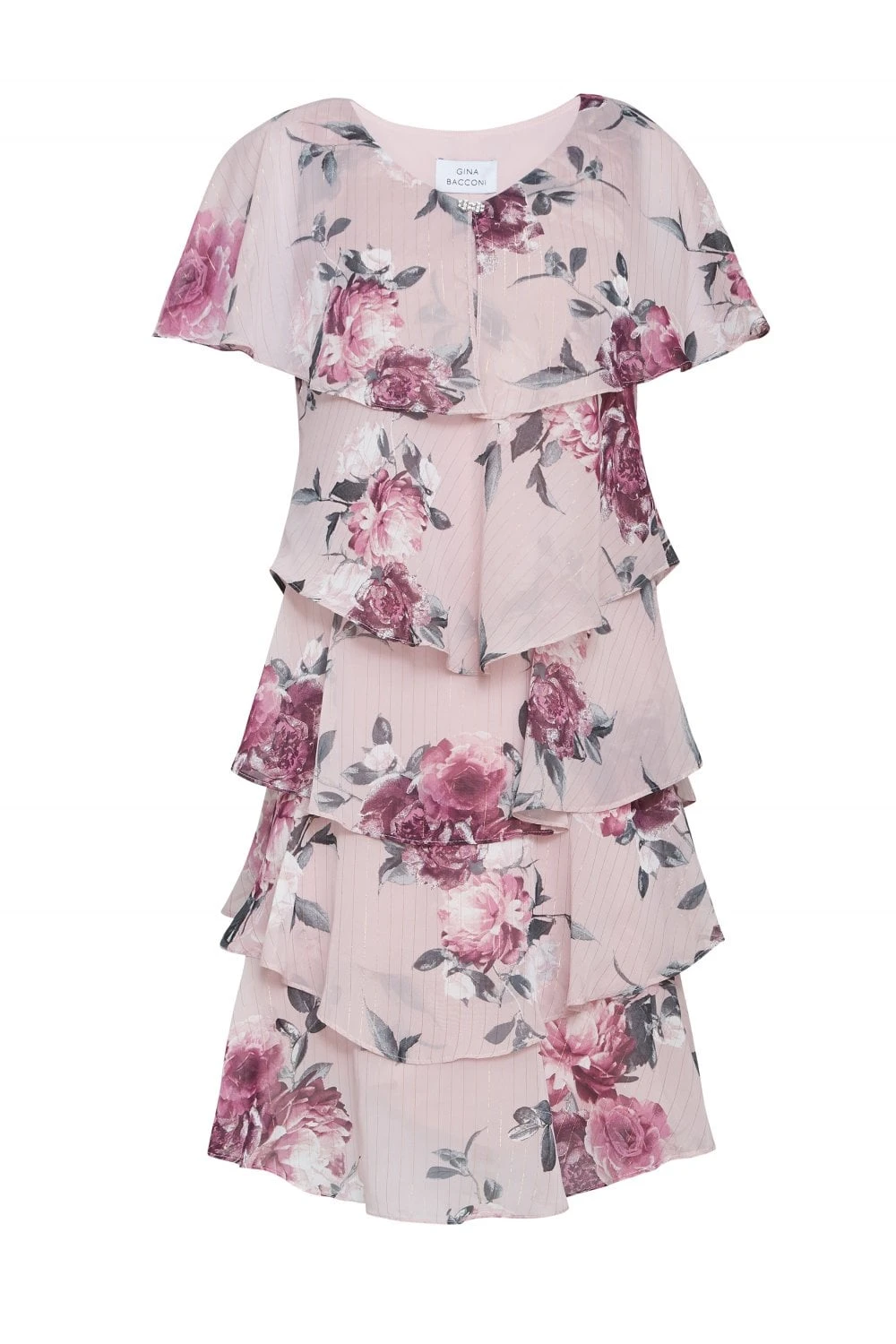 Ella Floral Print Tiered Dress 5 Ella Floral Print Tiered Dress - Image 5