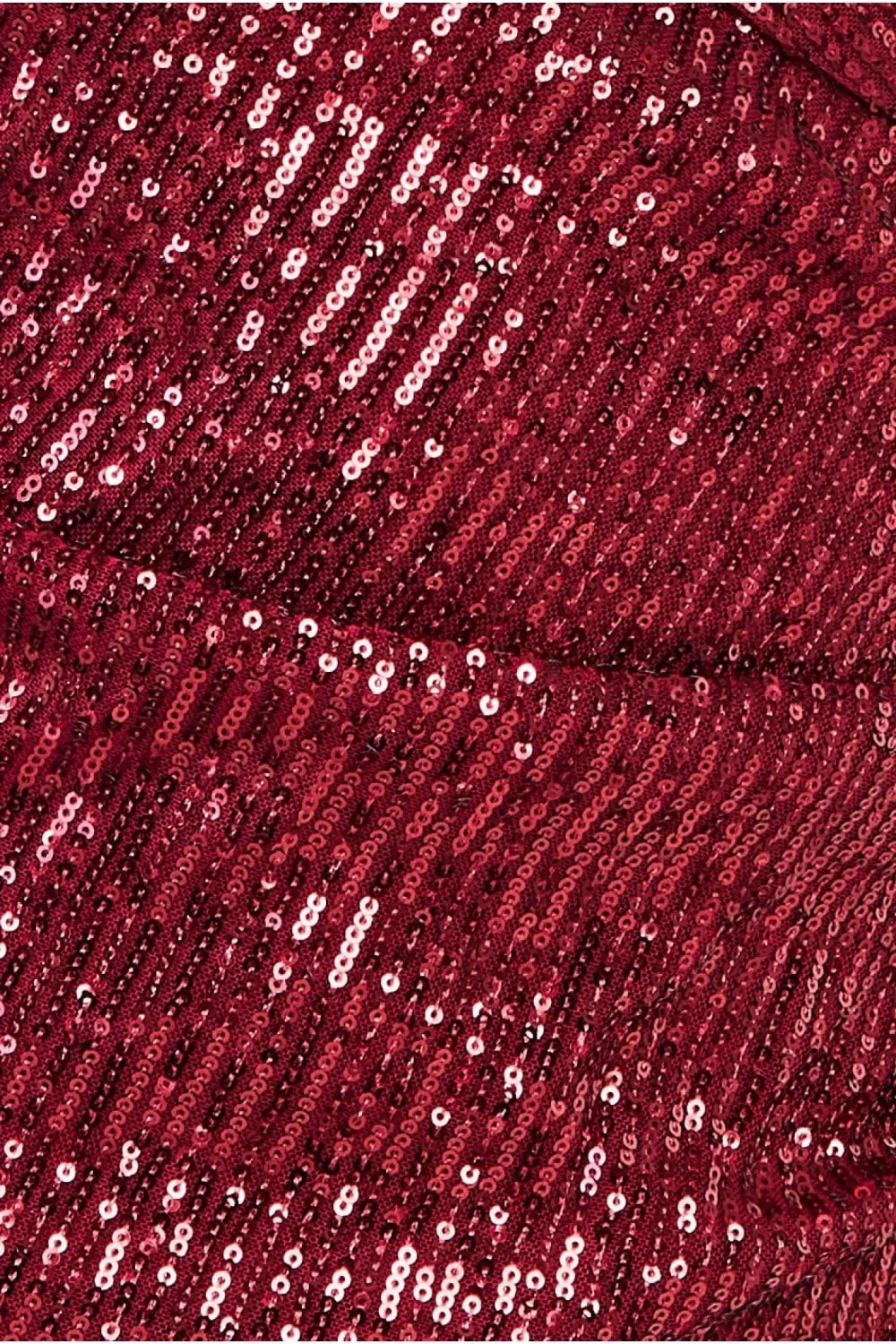 Bardot Sequin Pleated Maxi Dress - Wine 2 Bardot Sequin Pleated Maxi Dress - Wine - Image 2