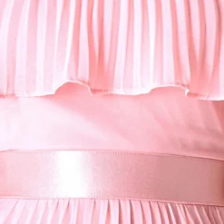 Pleated Chiffon Off Shoulder Maxi Dress - Blush -Cheap My Dreamy Dress Store goddiva pleated chiffon off shoulder maxi dress blush p22287 158077 image