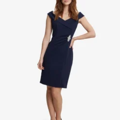 Goldie Short Off The Shoulder Sheath Dress -Cheap My Dreamy Dress Store goldie short off the shoulder sheath dress p18252 141118 image