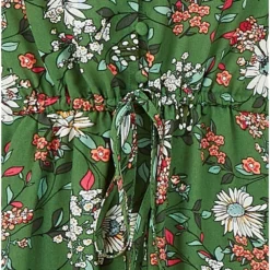 Yumi Green Daisy Print Midi Dress -Cheap My Dreamy Dress Store green daisy print midi dress p10222 111563 image