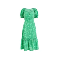 Yumi Green Ditsy Floral Gypsy Midi Dress -Cheap My Dreamy Dress Store green ditsy floral gypsy midi dress p7448 67095 image