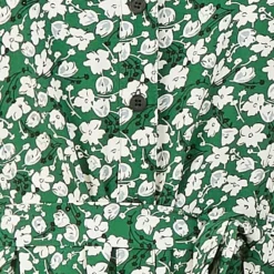 Yumi Green Ditsy Print Shirt Collar Dress -Cheap My Dreamy Dress Store green ditsy print shirt collar dress p135 156347 image