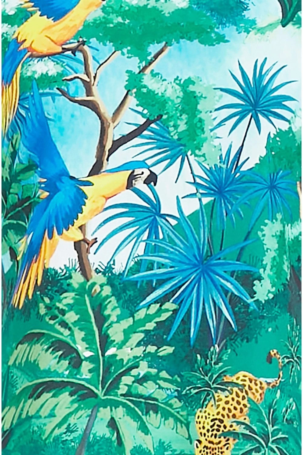 Yumi Green Jungle Parrot Tunic Dress 5 Yumi Green Jungle Parrot Tunic Dress - Image 5