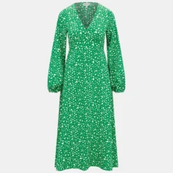 Green Spotty Long Sleeve Midi Dress 5 Green Spotty Long Sleeve Midi Dress -Cheap My Dreamy Dress Store green spotty long sleeve midi dress p18131 140657 image