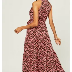 Halter Neck Maxi Layer Dress -Cheap My Dreamy Dress Store halter neck maxi layer dress p14255 122343 image