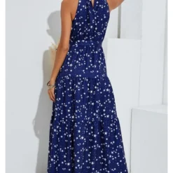 Halter Neck Maxi Layer Dress -Cheap My Dreamy Dress Store halter neck maxi layer dress p14255 122346 image