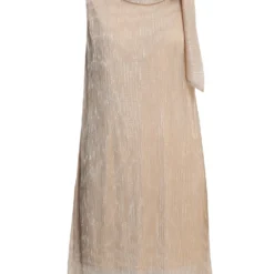 Kesley Metalic Shift Dress With Neck Tie -Cheap My Dreamy Dress Store kesley metalic shift dress with neck tie p19757 147593 image