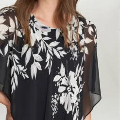 Kiya Asymmetric Dress With Printed Foil Detail -Cheap My Dreamy Dress Store kiya asymmetric dress with printed foil detail p19758 147598 image