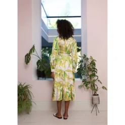 Lillia Yellow Printed Long Sleeve Maxi Dress -Cheap My Dreamy Dress Store lillia yellow printed long sleeve maxi dress p14120 121746 image