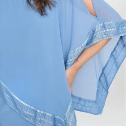 Lucy Metallic Trim Asymmetric Dress -Cheap My Dreamy Dress Store lucy metallic trim asymmetric dress p19768 147656 image