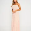 LuvForever Handmade Off-Shoulder Sequin Embellished Maxi Dress