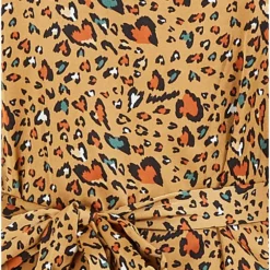 Mela Animal Heart Print Long Sleeve Tunic Dress -Cheap My Dreamy Dress Store mela animal heart print long sleeve tunic dress p16078 130537 image