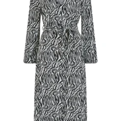 Mela Black Zebra Print Midi Dress 12 Mela Black Zebra Print Midi Dress -Cheap My Dreamy Dress Store mela black zebra print midi dress p16082 130452 image