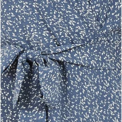 Mela Blue Abstract Dot Wrap Dress -Cheap My Dreamy Dress Store mela blue abstract dot wrap dress p10244 111956 image