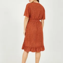 Mela Dash Print Wrap Dress -Cheap My Dreamy Dress Store mela dash print wrap dress p10556 111822 image