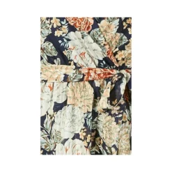 Mela Floral Lurex Print Wrap Over Midi Dress -Cheap My Dreamy Dress Store mela floral lurex print wrap over midi dress p103 387 image