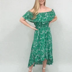 Mela Green Bardot Asymmetric Maxi Dress 7 Mela Green Bardot Asymmetric Maxi Dress -Cheap My Dreamy Dress Store mela green bardot asymmetric maxi dress p7619 105076 image
