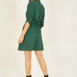 Mela Green Belted Shirt Dress 9 Mela Green Belted Shirt Dress -Cheap My Dreamy Dress Store mela green belted shirt dress p7547 113252 image