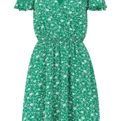 Mela Green Ditsy Floral Skater Dress -Cheap My Dreamy Dress Store mela green ditsy floral skater dress p11994 110434 image
