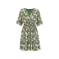 Mela Green Floral Print Wrap Dress 11 Mela Green Floral Print Wrap Dress -Cheap My Dreamy Dress Store mela green floral print wrap dress p105 401 image